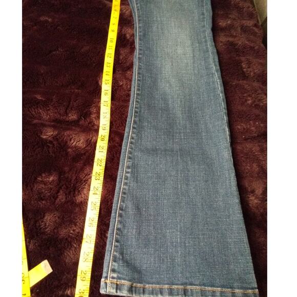 Porter Blue High-Waisted Bootcut Jeans - 28 - Picture 9 of 9